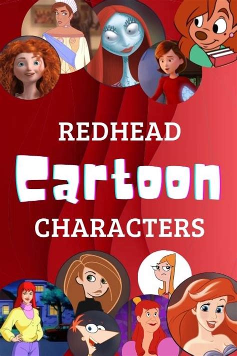 24 Cartoon Character Red Hair Rupaligleison