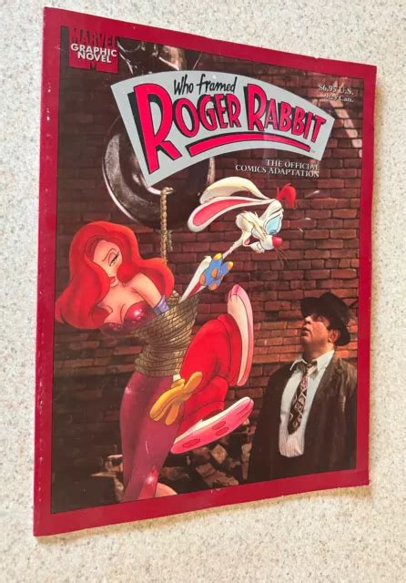 who framed roger rabbit graphic novel marvel comics 1988 7 99 picclick