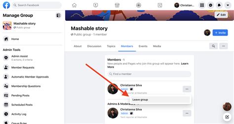 How To Delete Your Facebook Group Mashable