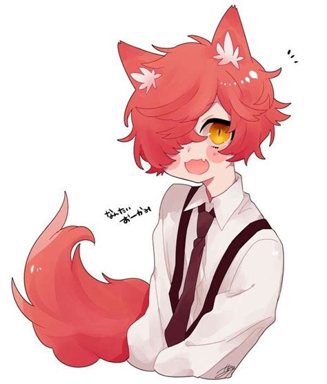 The 25 Best Anime Fox Boy Ideas On Pinterest Fox Boy Anime Cat Boy