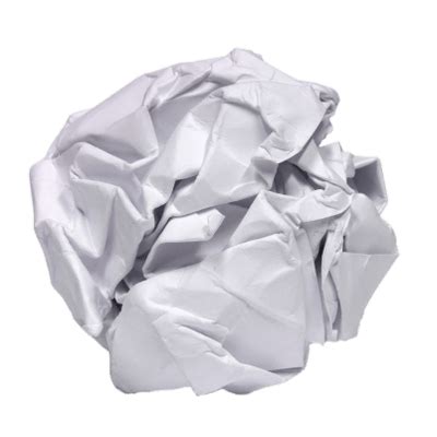 Crumpled Paper Ball Transparent PNG StickPNG