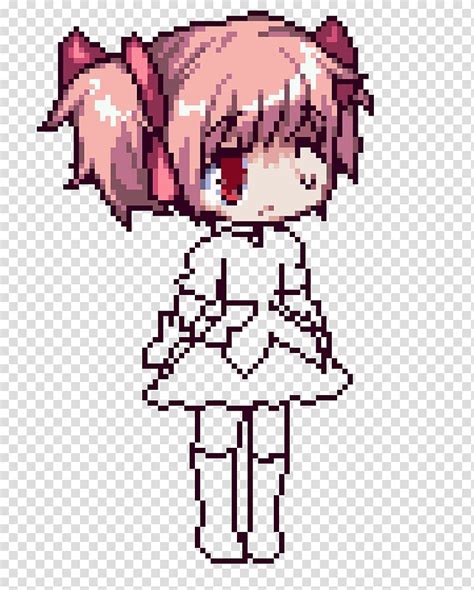 Images Of Minecraft Anime Girl Pixel Art Template