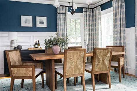 Before And After Transitional Dining Room Perfect For Hosting