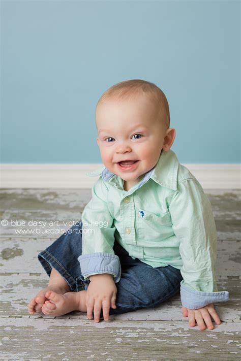 Drew 9 Months Old Sherman Springfield Il Baby Photographer
