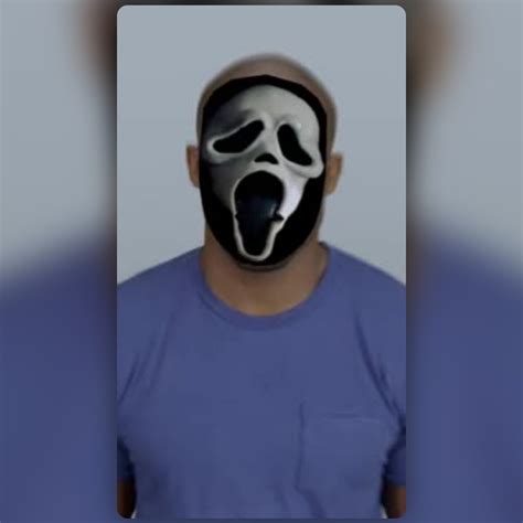Scream Mask Lens By Bear Grizzly Snapchat Lenses And Filters
