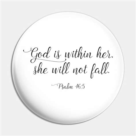 god is within her christian woman pin teepublic