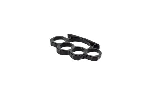 Premium Photo Black Brass Knuckles Isolated On A White Surface