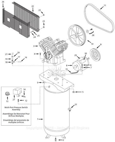 Campbell Hausfeld Air Compressor Wiring Diagram