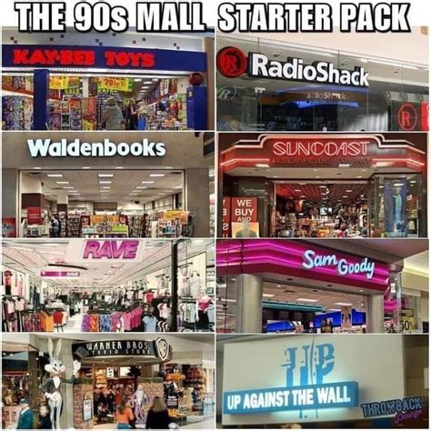 90s Mall Rat Starter Pack Rstarterpacks Starter Packs Know