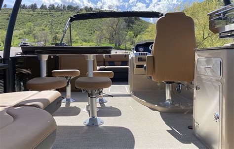 Luxury 27′ Godfrey Aqua Patio Double Deck Pontoon W Slide And Grill