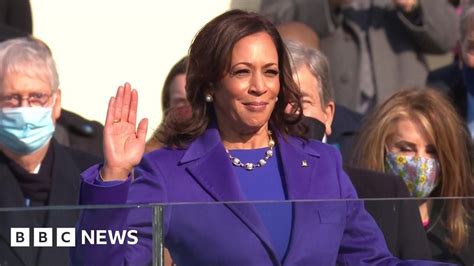 Kamala Harris Sworn In As Vice President