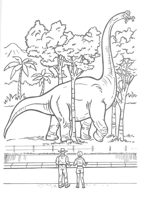Jurassic Park Official Coloring Page Jurassic Park Photo 43330784
