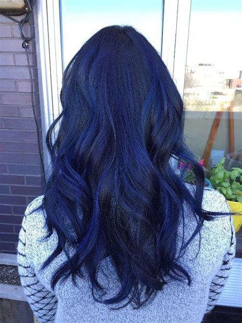 Ceylon Sapphire Dark Blue Hair Hair Color Blue Hair Color Dark