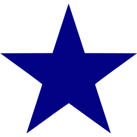 Navy Blue Star Icon Free Navy Blue Star Icons