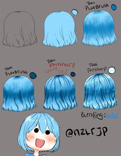 Coloring Hair Anime Magnauber Info