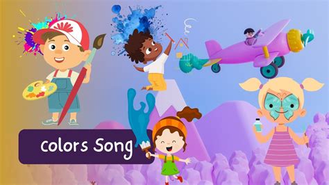The Color Song Learning Colors Super Simple Rhymes Youtube