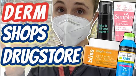 Dermatologist Shop With Me Drugstore Skin Care Dr Dray Youtube