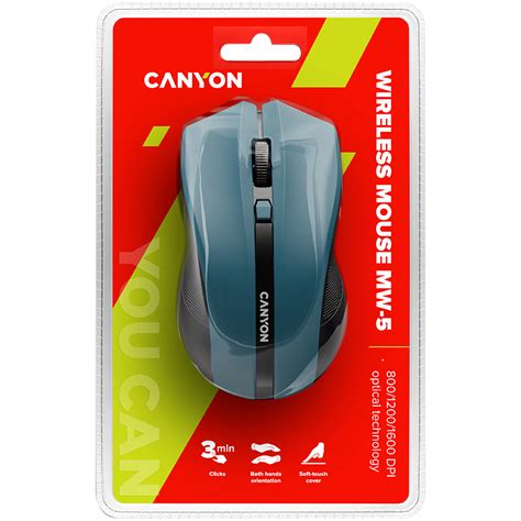 Canyon Cne Cmsw05bl Input Devices Mouse Box For R9900 At Bounce Tech
