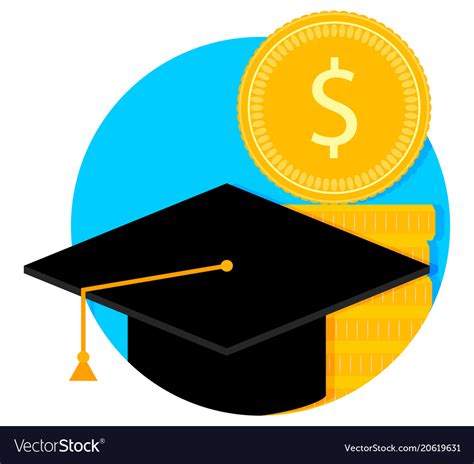 Scholarship And Study Grant Royalty Free Vector Image