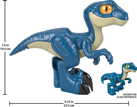 Imaginext Jurassic World Raptor Xl Dinosaur Action Figure Furniturezstore