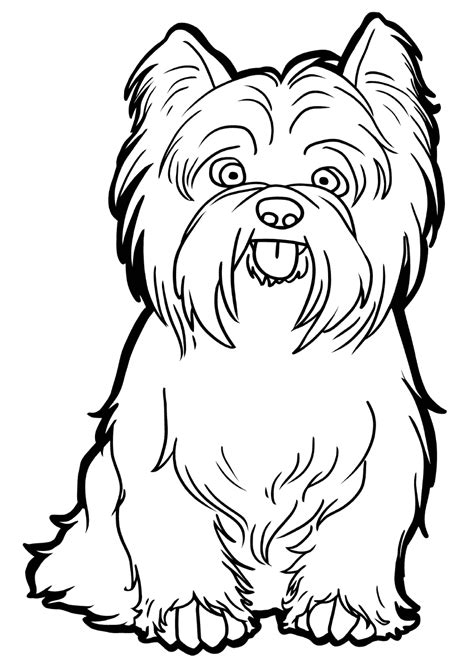 Yorkshire coloring pages | Coloring pages to download and print