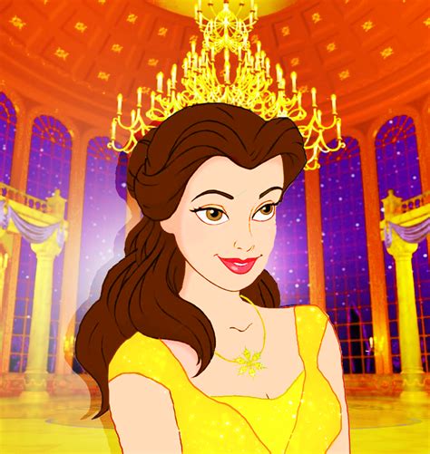 Animated Belle In Live Action Ballgown Disney Princess Fan Art The Best Porn Website