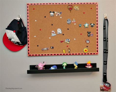 Lil' man will be making his own supercalifragilisticexpialidocious. Make this Easy DIY Disney Pin Trading Display Board • The ...