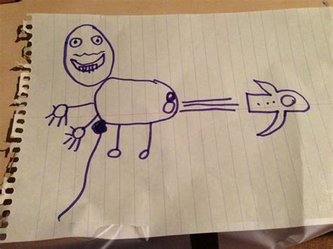 Funny Drawings From Kids 20 Pics