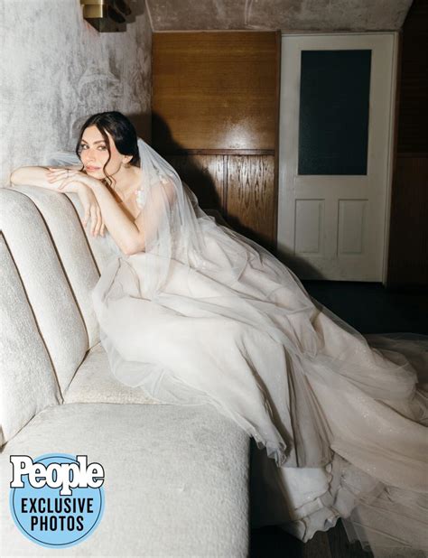 Gene Simmons Daughter Sophie Wears 2 Dreamy Wedding Dresses To Marry