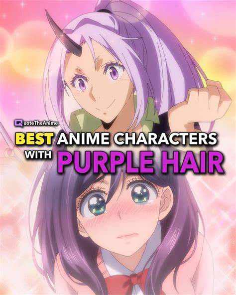 Aggregate More Than 72 Anime Purple Hair Characters Super Hot In