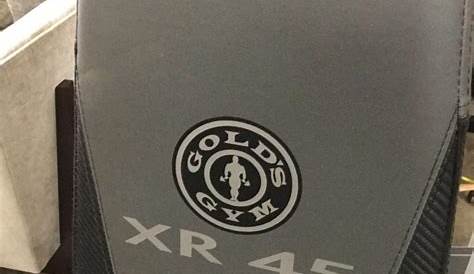 Gold's Gym "XR 45" workout equipment, appears to be complete