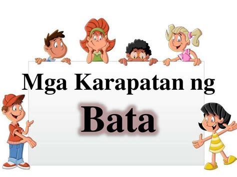 Mga Karapatan Ng Bata Images Images And Photos Finder