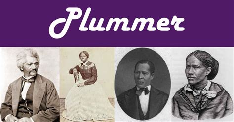 Plummer As An African American Last Name Explore Black Heritage