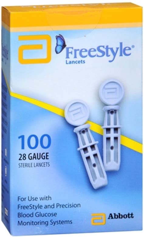 Freestyle Lancets 100 Each Pack Of 2