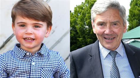 Prince Louis And Michael Middleton Kates Dad Look So Alike Marie Claire