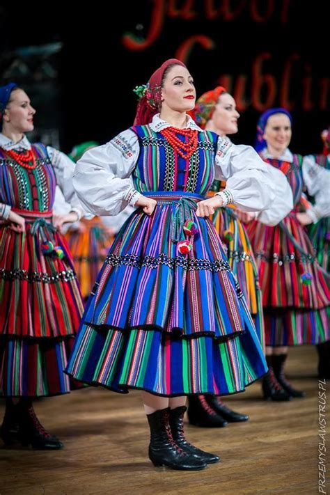 Folk Clothing Lamus Dworski Polish Traditional Costume Folk