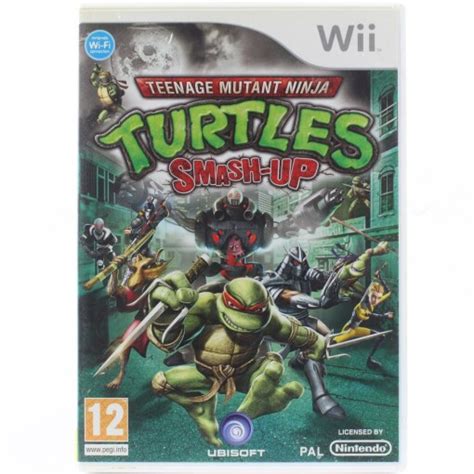 Teenage Mutant Ninja Turtles Smash Up Nintendo Wii Wts Retro