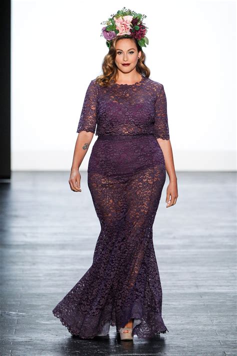 In Project Runway First Finalist Debuts Entirely Plus Size Fashion