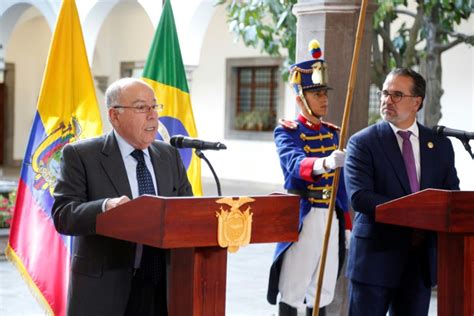 Equador E Brasil Consideram Prioridade A Luta Contra O Crime Organizado IstoÉ Independente