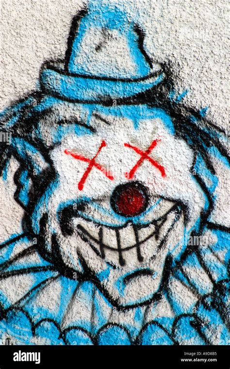 Scary Clown Drawing Hi Res Stock Photography And Images Alamy