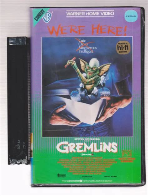 Rare Beta Betamax Video Tape Clamshell Ex Rental Original Gremlins 4726 Picclick