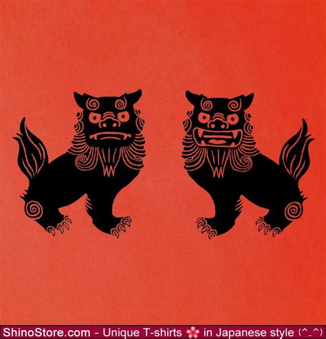 Shisa Okinawa Lions Design By Shinostore On Deviantart Foo Dog Tattoo