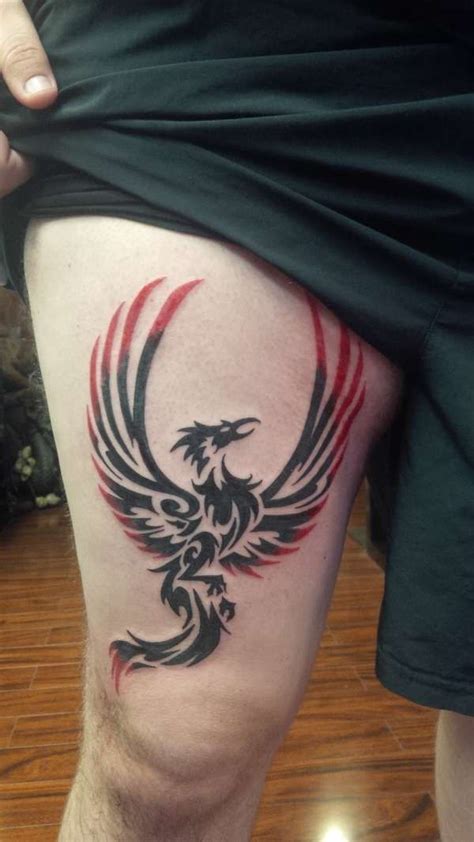 Resultado De Imagen De Tribal Phoenix Tattoo Designs Tattoos For Guys