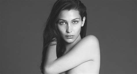Bella Hadid Goes Naked On The Cover Of French Vogue The My Xxx Hot Girl