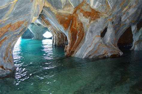 photography, Landscape, Nature, Lake, Turquoise, Water, Cave, Marble, Chapel, Erosion, Chile ...