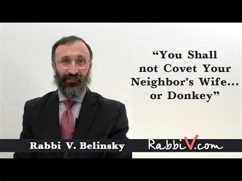 You Shall Not Covet Your Neighbor S Wife Or Donkey Youtube