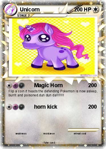Check spelling or type a new query. Pokémon Unicorn 207 207 - Magic Horn - My Pokemon Card