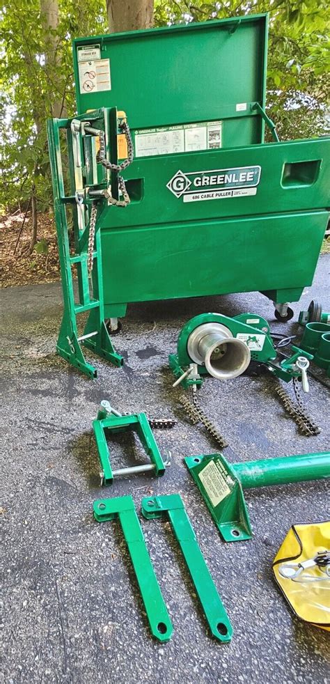 Greenlee 4000 Lbs Tugger Wire Cable 640 Tugger Puller With Extras 686