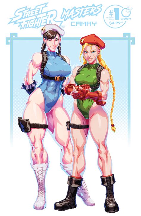 Chun Li And Cammy White Street Fighter And More Drawn By Chamba And Udon Entertainment