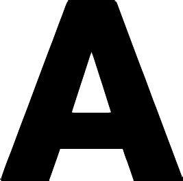 Die buchstaben stehen jeweils in. Buchstaben Schablone Zum Ausdrucken Din A4